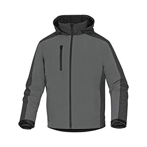 Delta Plus VIGOGRPT Wasserdichter Parka Atmungsaktiv, 96% Polyester 4% Elasthan, Grau, Größe S von Delta Plus