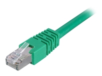 DELTACO - Patchkabel - RJ-45 (Stecker) auf RJ-45 (Stecker) - 2 m - FTP - CAT 6 - grün von Deltaco