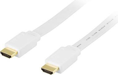 Deltaco HDMI-1030H HDMI-Kabel 3 m HDMI Typ A (Standard) Wei� (HDMI-1030H) von Deltaco