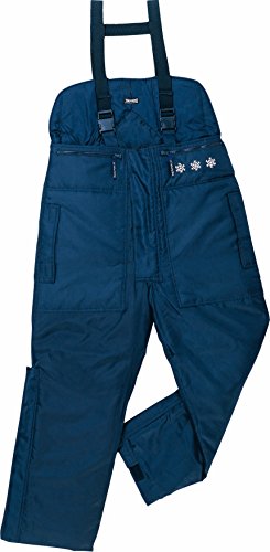 Deltaplus AUST2BLTM Latzträgerhose Aus Polyester/Baumwolle Zum Schutz Vor Starker Kälte, Marineblau, Größe M von Deltaplus