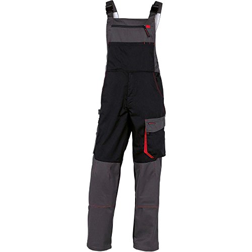 Deltaplus DMSALNRXG D-Mach Arbeitslatzhose Aus Polyester Baumwolle, Schwarz-Rot, Größe XL von Unbekannt