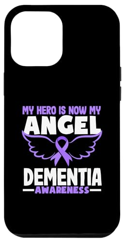 Hülle für iPhone 14 Pro Max My Hero Is Now My Angel Demenz Bewusstsein von Dementia ALZ Alzheimer's Awareness Apparel & Gifts