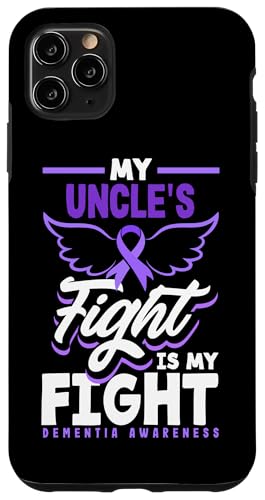 Hülle für iPhone 11 Pro Max My Oncle's Fight Is My Fight Dementia Awareness von Dementia Awareness Apparel, Gifts & Gift Ideas