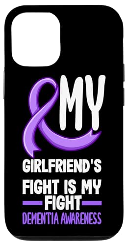 Hülle für iPhone 13 Der Kampf meiner Freundin ist mein Kampf, Demenzbewusstsein von Dementia Awareness Apparel, Gifts & Gift Ideas