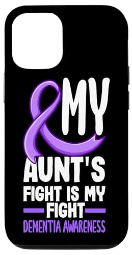 Hülle für iPhone 13 Der Kampf meiner Tante ist mein Kampf gegen Demenzbewusstsein von Dementia Awareness Apparel, Gifts & Gift Ideas