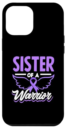 Hülle für iPhone 14 Plus Schwester eines Kriegers Alzheimers Demenzbewusstsein von Dementia Awareness Apparel, Gifts & Gift Ideas