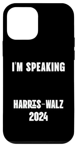 Hülle für iPhone 12 mini Ich spreche von viraler Popkultur Harris Walz Election 2024 von Democratic Dreams Harris Walz Election 2024