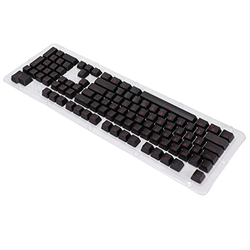 106 Tasten Tastenkappen, OEM-Höhe, Zweifarbige Injektion, DIY OPQ, Undurchsichtige Tastenkappen, Angenehmes Gefühl, Mechanische Tastatur-Tastenkappen für Mechanische Tastatur mit von Denash