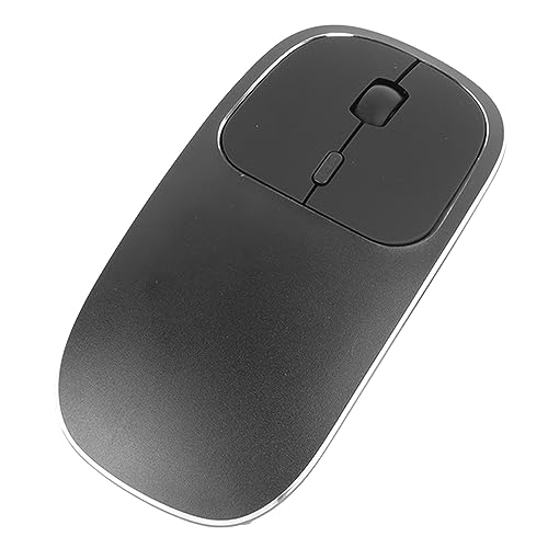 Denash Kabellose Maus, Schnurlose 2,4-G-USB-Mäuse mit USB-Empfänger und Ladekabel, Tragbare Ergonomische Computermaus für Laptop-Desktop von Denash