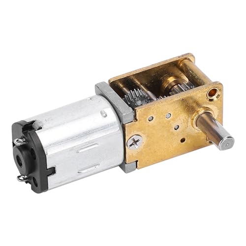 Schneckengetriebemotor, Langlebiger 1218GE-N20 Mini-Getriebemotor, Stabiler Bürsten-Gleichstrommotor für Elektronische Schlösser (DC3V 16RPM) von Denash