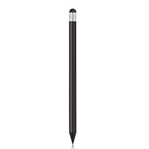 Stylus-Eingabestift, Ersatzstift mit kapazitivem Touchscreen, mit Schlagkopf aus weichem Gummi, Universal-Eingabestift für Handy, Tablet, PC, Computer-Pad, Schwarz von Denash