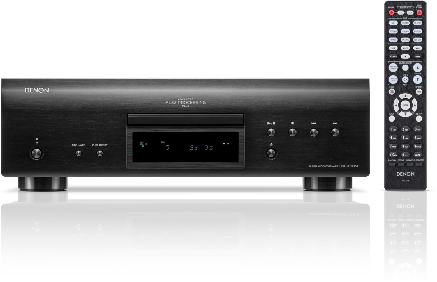 DCD-1700NE CD-Spieler schwarz DCD-1700NE CD-Spieler schwarz von Denon