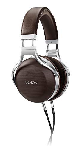 Denon AHD5200EM Premium-Over-Ear-Kopfhörer Zebraholz von Denon