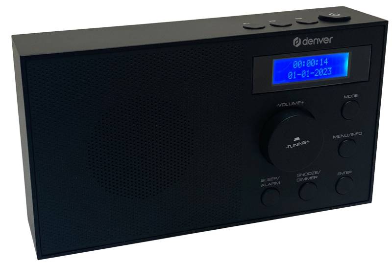 DENVER DAB+/UKW-Radio DAB-51B, schwarz von Denver