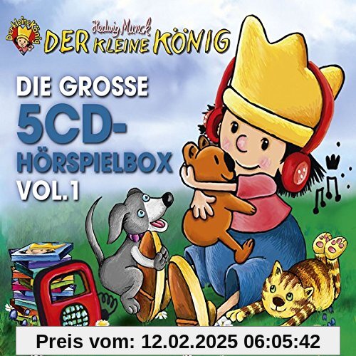 Die große 5CD-Hörspielbox Vol.1 von Der Kleine König