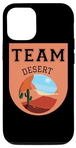Hülle für iPhone 14 Pro Team Desert Scenic Kaktus Landschaftsdesign von Desert Explorer Apparel Home And More Company