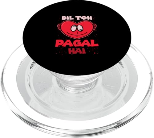 Dil Toh Pagal Hai Liebhaber von Bollywood-Meme-Desi-Filmen PopSockets PopGrip für MagSafe von Desi Attitude