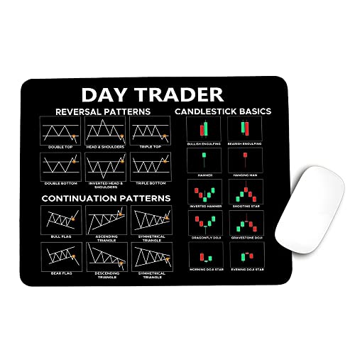 Day Trader Mauspad Großes Gaming-Pad für Maus und Tastatur Mauspad QDH von Designfullprint