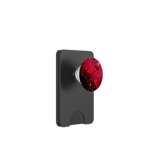 Rot Schwarz Universum PopSockets PopWallet für MagSafe von Designs for Girls