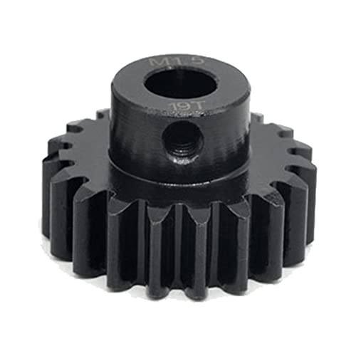 Desikixudy 1 Stück Motor Gear M1.5 8 mm 19T Ritzel Motor Gear für 1/5 1/6 RC Car RC 55 56 Series bürstenloser Motor von Desikixudy