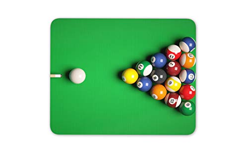 Billiardtisch Mauspad Pad - Snooker Balls Spiel Pub Bar Männer Computer-Geschenk # 16462 von Destination Vinyl Ltd