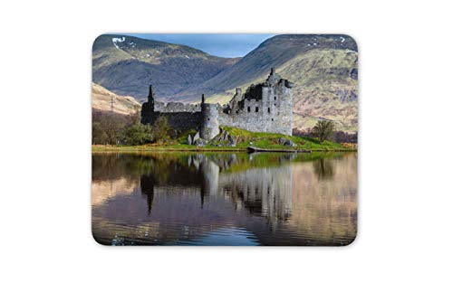 Kilchurn Schloss Mauspad Pad - Loch Awe Schottland Campbells Computer-Geschenk # 15820 von Destination Vinyl Ltd