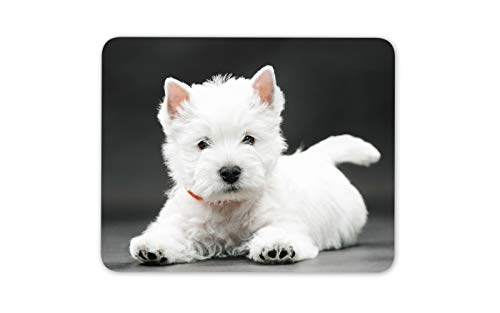 West Highland-Terrier-Welpen Mauspad Pad - Westie Hund Nettes Computer-Geschenk # 15223 von Destination Vinyl Ltd