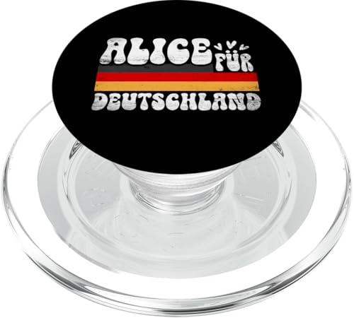 Alice für Deutschland PopSockets PopGrip für MagSafe von Deutsche Patrioten