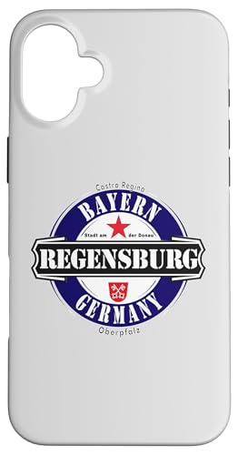 Hülle für iPhone 16 Plus Regensburg Bayern Deutschland City Andenken Touristen Outfit von Deutsche Städte - Bayern