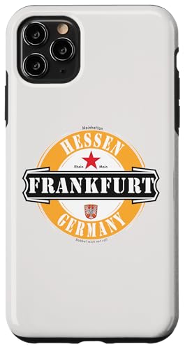 Hülle für iPhone 11 Pro Max Frankfurt Hessen Deutschland City Andenken Touristen Outfit von Deutsche Städte - Hessen