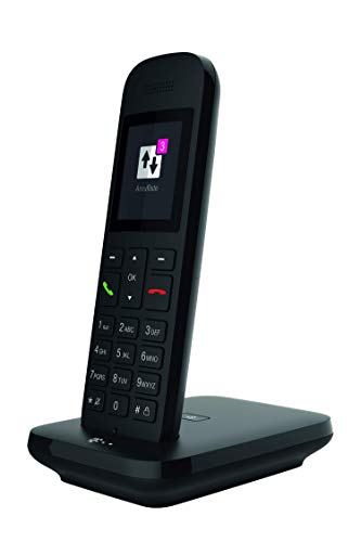 Telekom Sinus 12 | Festnetz Telefon | schnurlos | Freisprechfunktion | 5cm Farbdisplay | einfache Bedienung | Babyfunk/Raumüberwachung | beleuchtete Tastatur von Deutsche Telekom