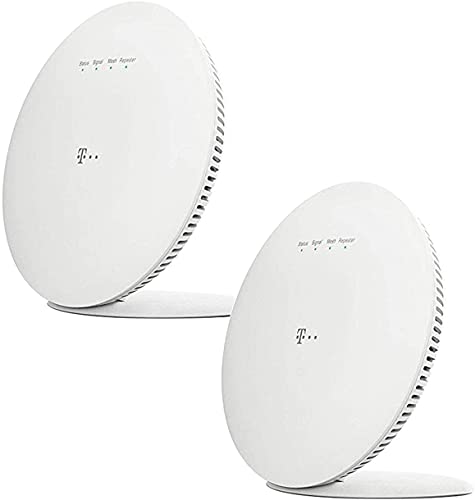 Telekom Speed Home WiFi für Ihr starkes & stabiles Heimnetzwerk I WLAN Verstärker mit Mesh Technologie für optimale Internet-Abdeckung, 1.733 Mbit/s I Plug & Play per WPS, 2 LAN-Anschlüsse | 2er Set von Deutsche Telekom