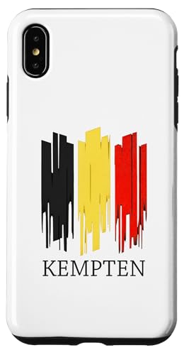Hülle für iPhone XS Max Kempten Deutschland | Kempten Deutschland | Kempten Striped von Deutschland Souvenir Designs
