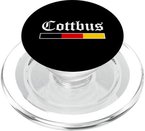 Cottbus Deutsche Flagge Stadt Souvenir PopSockets PopGrip für MagSafe von Deutschland Souvenirs