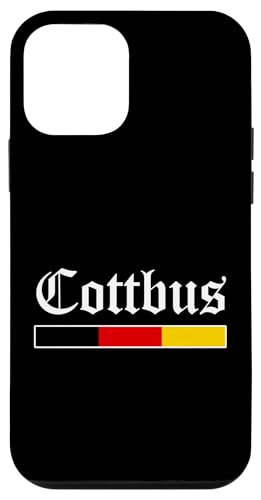 Hülle für iPhone 12 mini Cottbus Deutsche Flagge Stadt Souvenir von Deutschland Souvenirs