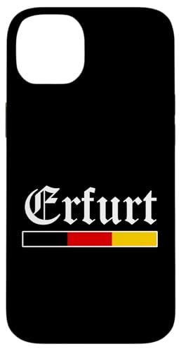 Hülle für iPhone 14 Plus Erfurt Deutsche Flagge Stadt Souvenir von Deutschland Souvenirs