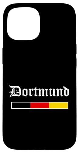 Hülle für iPhone 15 Dortmund Deutsche Flagge Stadt Souvenir von Deutschland Souvenirs