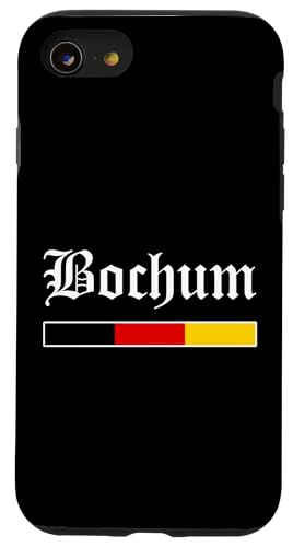 Hülle für iPhone SE (2020) / 7 / 8 Bochum Deutsche Flagge Stadt Souvenir von Deutschland Souvenirs