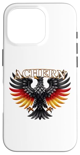 Achern Deutsch Deutschland German Souvenir Artikel Hülle für iPhone 16 Pro von Deutschland Städte Dörfer Merch Tees und so