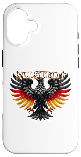 Allstedt Deutsch Deutschland German Souvenir Artikel Hülle für iPhone 16 von Deutschland Städte Dörfer Merch Tees und so