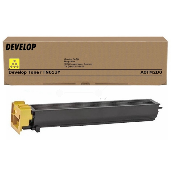 Original Develop A0TM2D0 / TN613Y Toner gelb von Develop