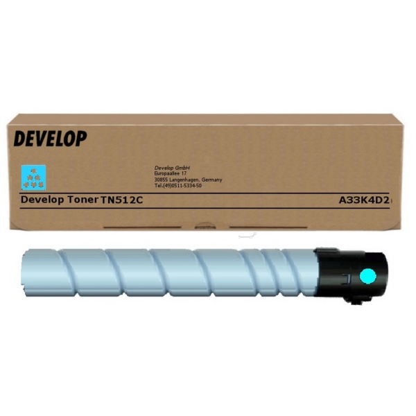 Original Develop A33K4D2 / TN512C Toner cyan von Develop