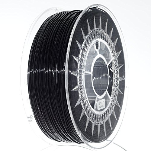 3D Filament PET-G 1,75mm schwarz 1kg (Made in Europe) von Devil Design