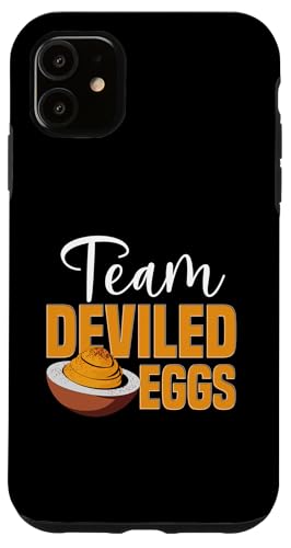 Hülle für iPhone 11 Ich bin wegen der Deviled Eggs hier von Deviled Egg Gifts