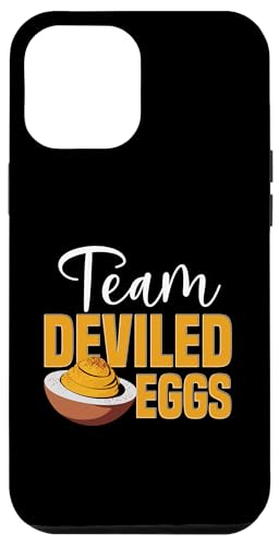 Hülle für iPhone 12 Pro Max Ich bin wegen der Deviled Eggs hier von Deviled Egg Gifts