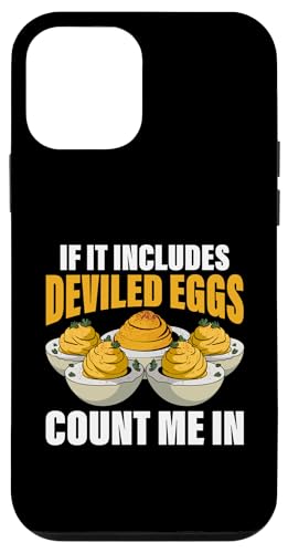 Hülle für iPhone 12 mini Ich bin wegen der Deviled Eggs hier von Deviled Egg Gifts