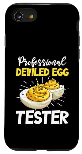 Hülle für iPhone SE (2020) / 7 / 8 Ich bin wegen der Deviled Eggs hier von Deviled Egg Gifts