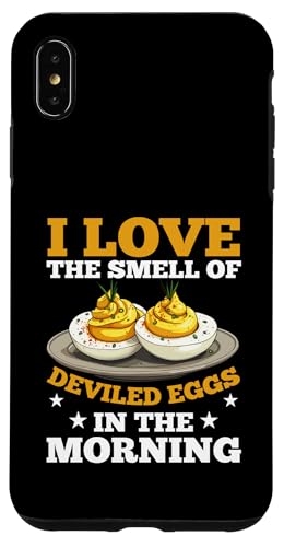 Hülle für iPhone XS Max Ich bin wegen der Deviled Eggs hier von Deviled Egg Gifts