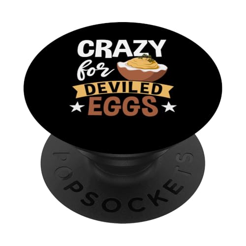 Ich bin wegen der Deviled Eggs hier PopSockets Klebender PopGrip von Deviled Egg Gifts