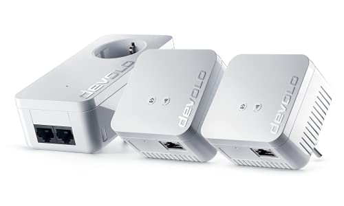 Devolo dLAN® 550 WiFi Powerline WLAN Network Kit 500MBit/s, Ethernet, Weiß, Networking Kit von Devolo